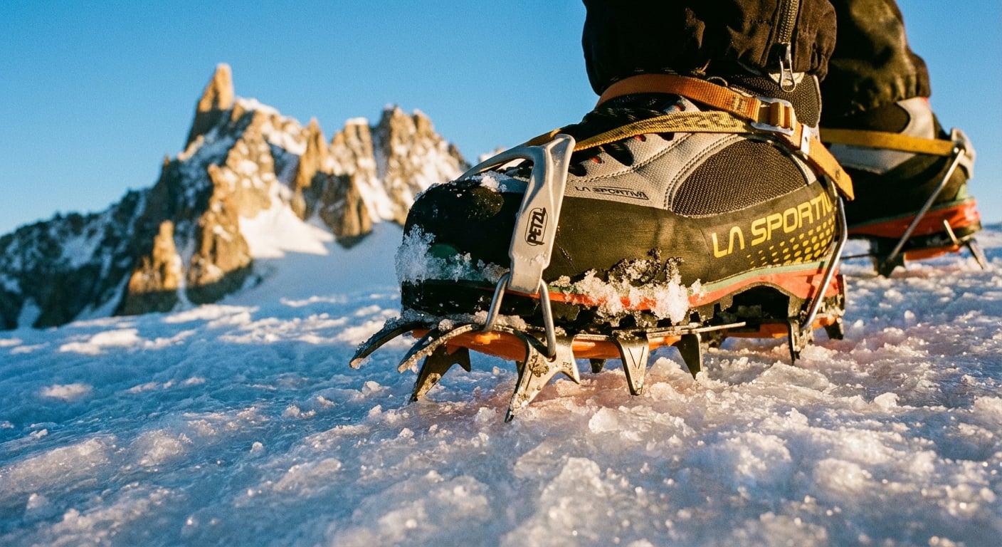 冬山入門者のためのアイゼン選び完全ガイド：10本爪 vs 12本爪の選択基準